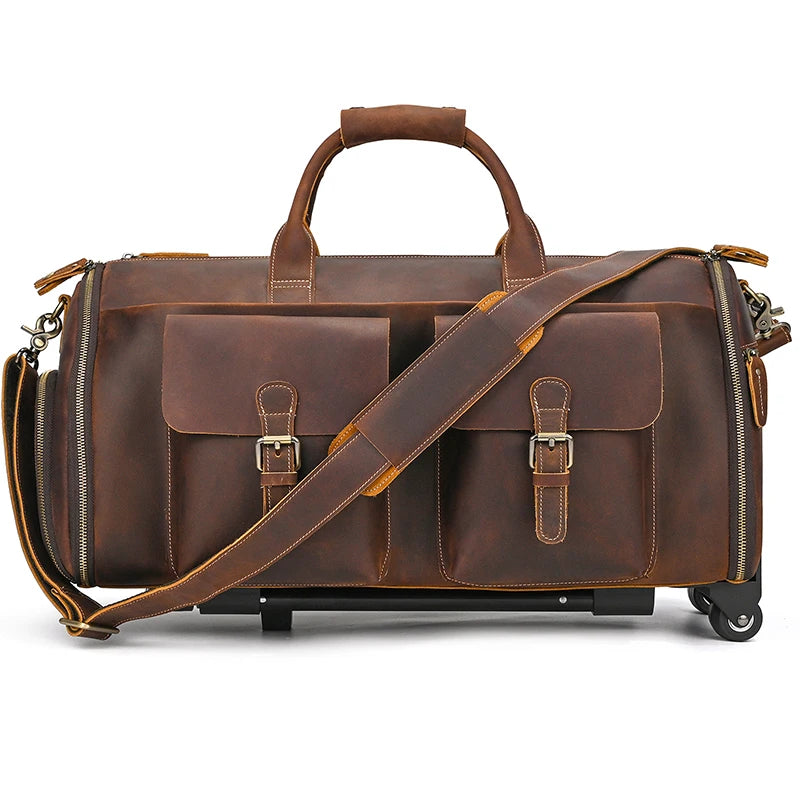 Leather Weekend Bag for Effortless Travel
