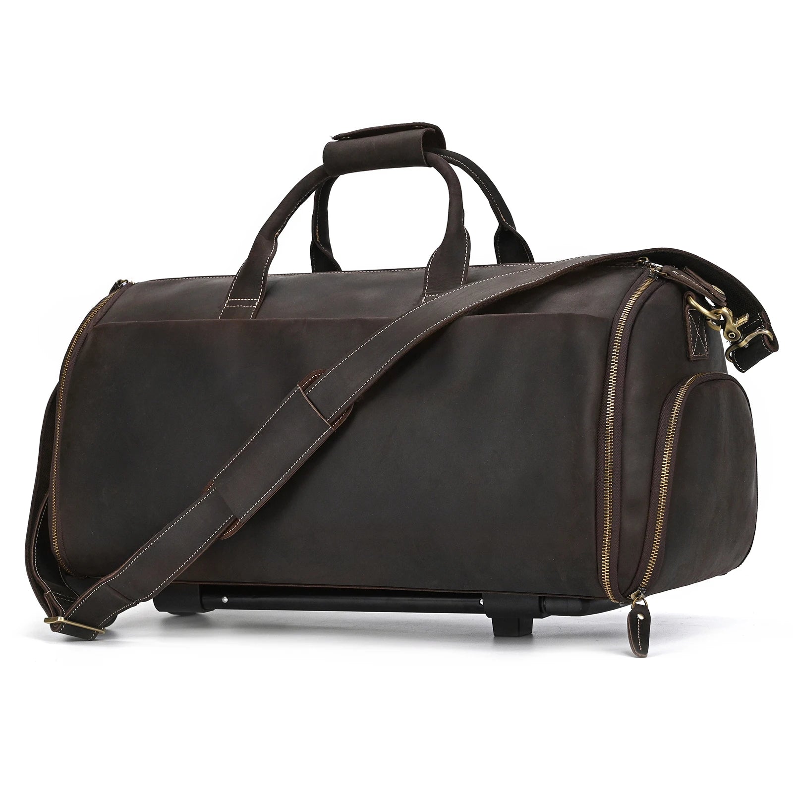 Travel Ready Leather Crossbody Mini Bag for Women