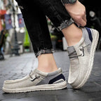 Men’s Casual Canvas Loafers Breathable and Versatile - VacationGrabs