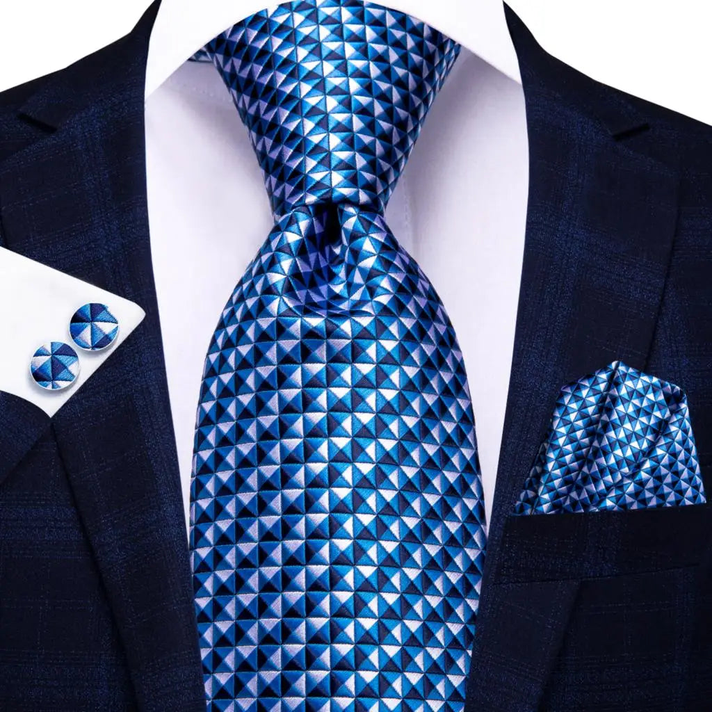Black silk paisley tie for men, elegant accessory for formal occasions