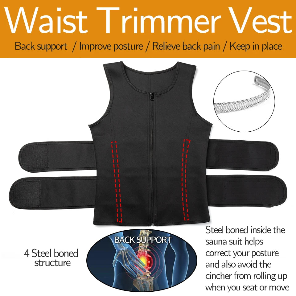 Men's black compression a shirt for back support and posture improvement