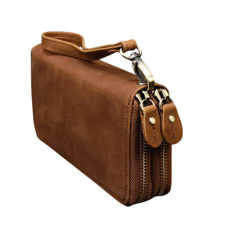 VacationGrabs Crazy Horse Leather Wallet