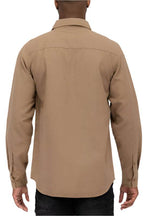 Men's WEIV brown flannel shirt, perfect for casual wear