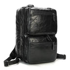 black leather backpack backpack for stylish daily use