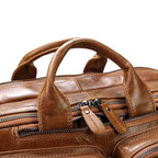 brown leather backpack backpack for travel and daily use
