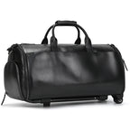 Black leather crossbody mini bag for stylish everyday use
