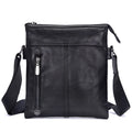 Black leather crossbody mini bag for stylish, everyday use