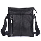 Black leather crossbody mini bag for stylish, everyday use