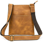 tan leather crossbody mini bag, perfect for daily use