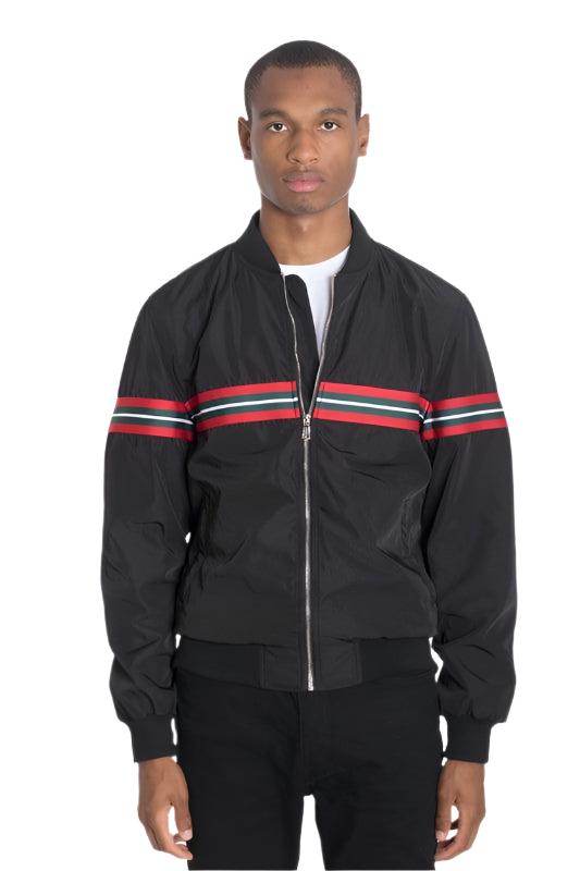 Luxury Woven Taped Bomber Jackets - VacationGrabs