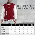 Men's Two Tone Letterman Jackets - VacationGrabs