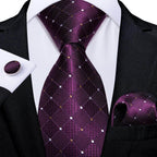 Men Necktie Teal Blue Paisley Designer Silk Wedding Tie - VacationGrabs