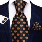 Multicolor Paisley 100% Silk Tie Sets for Men