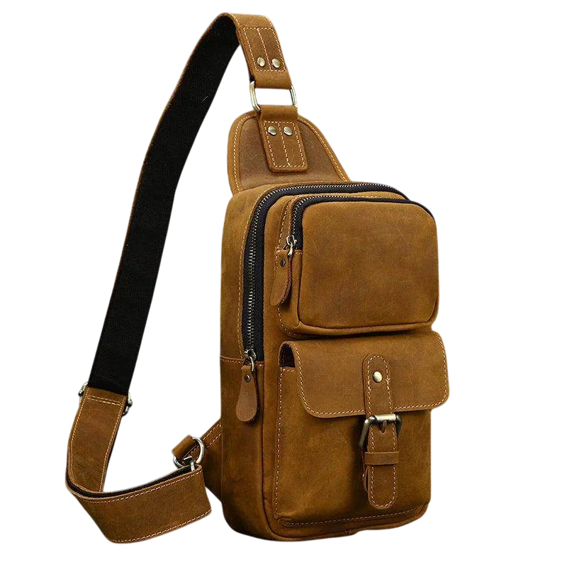 Retro Style Genuine Leather Crossbody Bags