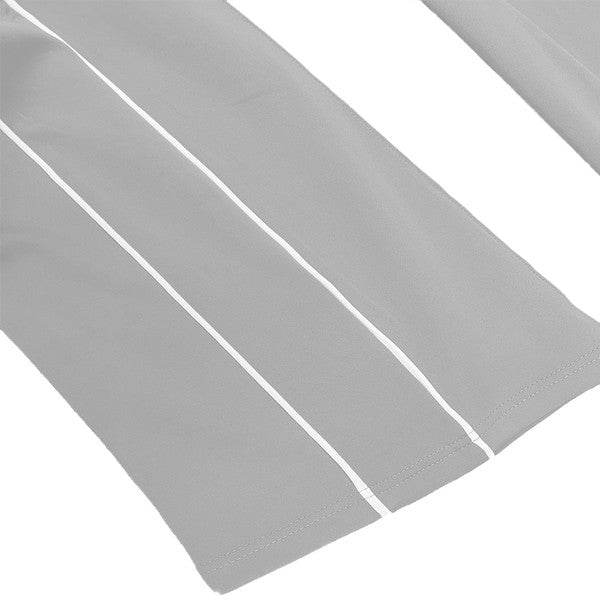 WEIV men's stacked pants in gray, perfect for active lifestyles