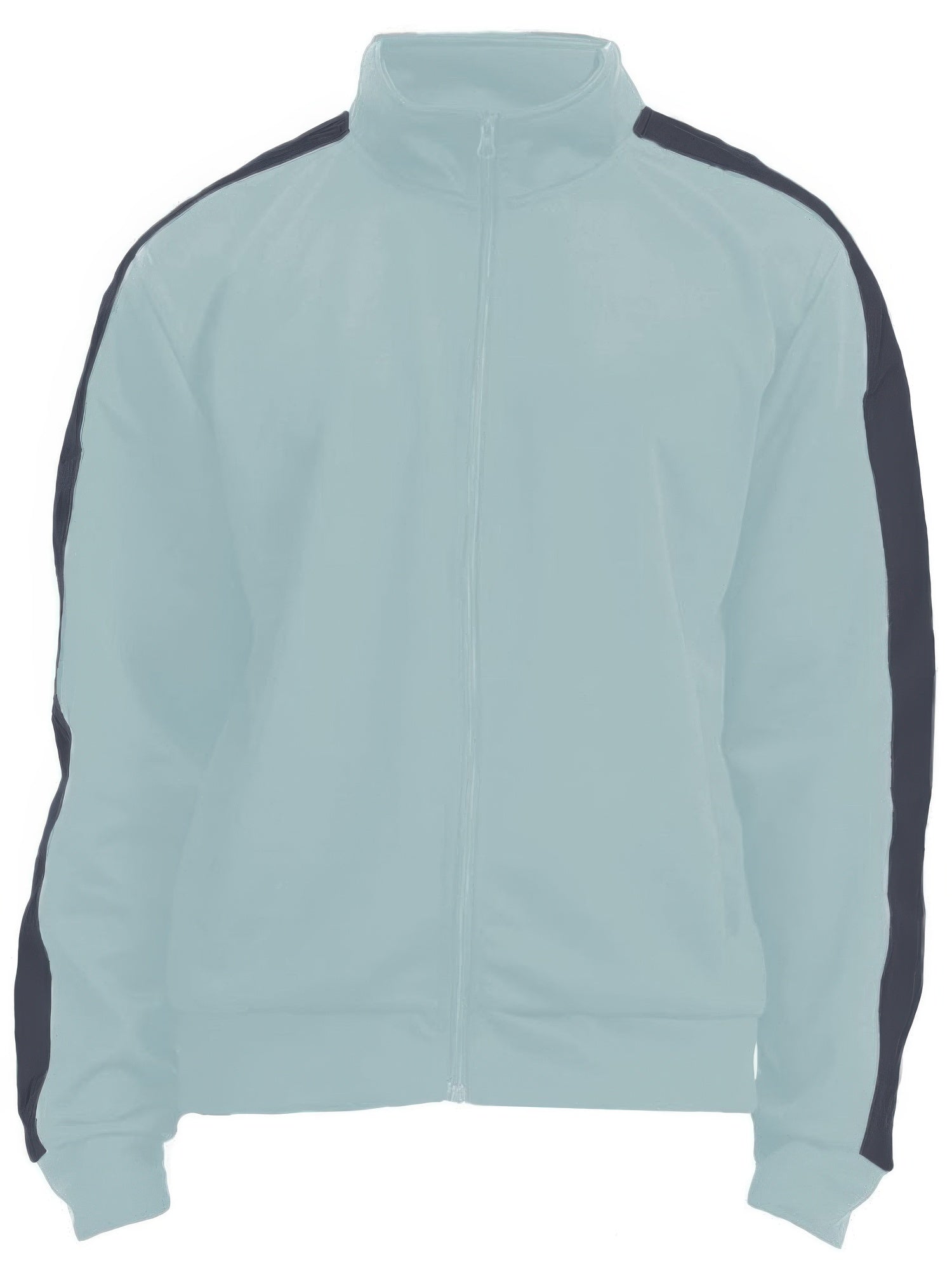 Men's blue track jacket, lightweight fabric for casual wear