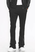 Men's black activewear pants by WEIV for sports and workouts